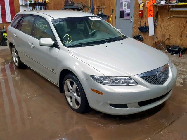 1YVFP82D645N36393 - 2004 MAZDA 6 S BEIGE photo 1