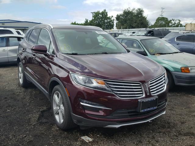 5LMCJ1D95GUJ24155 - 2016 LINCOLN MKC PREMIE BURGUNDY photo 1