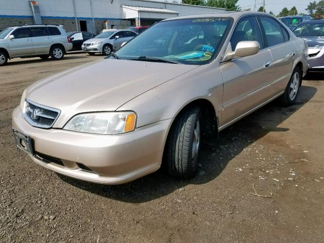 19UUA56641A007943 - 2001 ACURA 3.2TL TAN photo 2