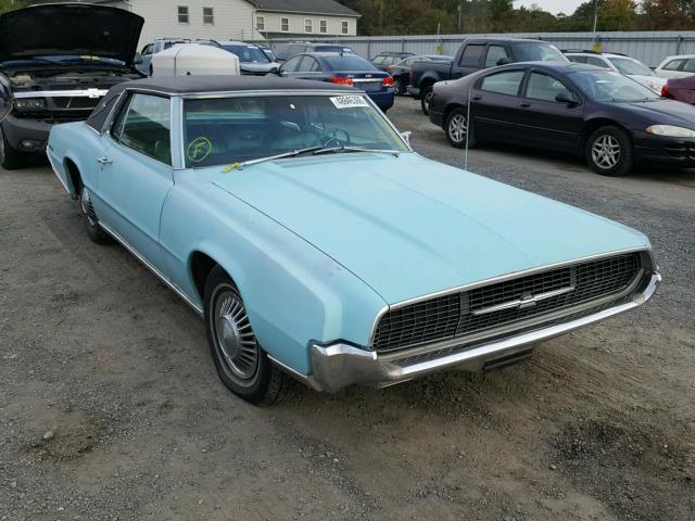 7Y82Z103346 - 1967 FORD T BIRD BLUE photo 1