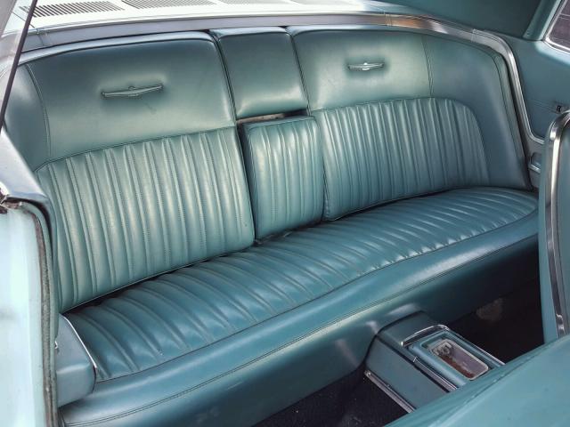 7Y82Z103346 - 1967 FORD T BIRD BLUE photo 6