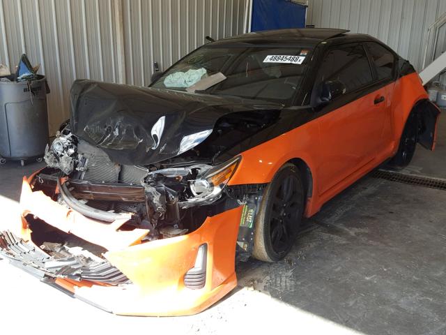 JTKJF5C74FJ005688 - 2015 TOYOTA SCION TC 橙色 照片 2