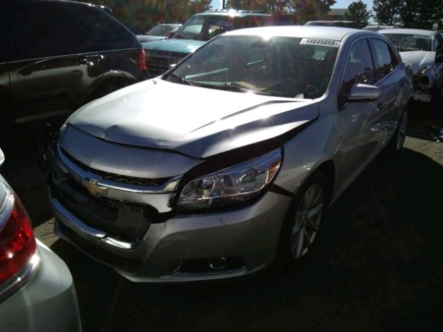 1G11H5SL5EF195463 - 2014 CHEVROLET MALIBU LTZ 银色 照片 2