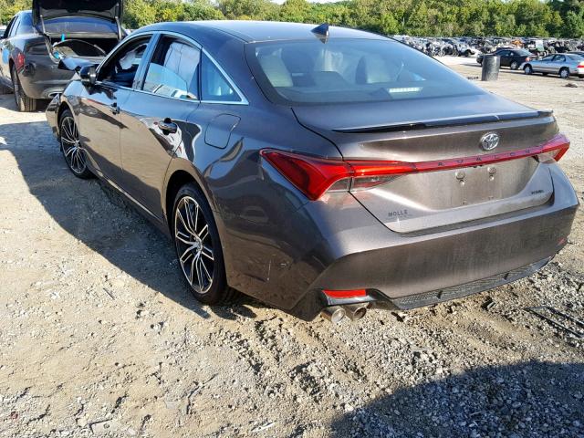 4T1BZ1FBXKU003377 - 2019 TOYOTA AVALON XLE BROWN photo 3