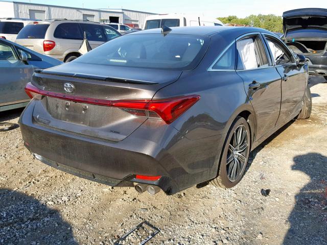 4T1BZ1FBXKU003377 - 2019 TOYOTA AVALON XLE BROWN photo 4