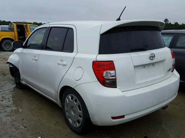 JTKKU10449J042807 - 2009 TOYOTA SCION XD WHITE photo 3