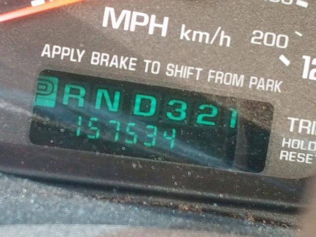 2G1WW12E919233253 - 2001 CHEVROLET MONTE CARL შავი ფოტო 8