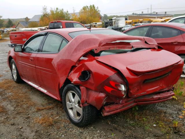 2G2WP552271129499 - 2007 PONTIAC GRAND PRIX RED photo 3