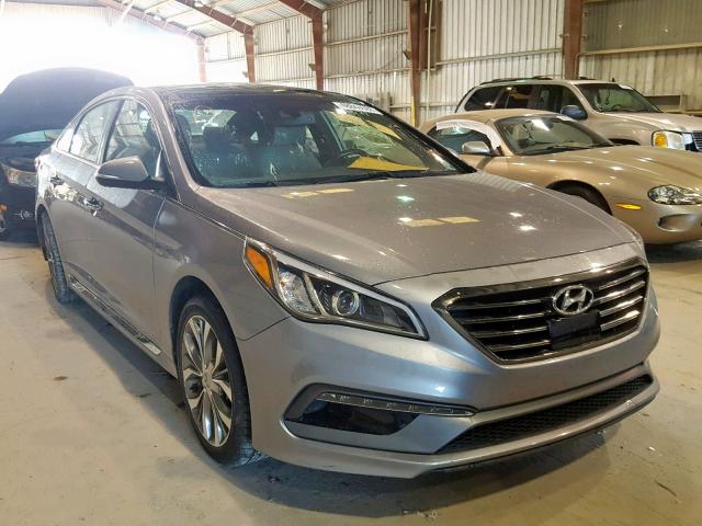 5NPE34AB9FH170132 - 2015 HYUNDAI SONATA SPO GRAY photo 1