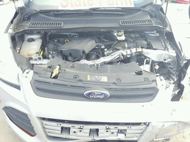 1FMCU0F73GUB36319 - 2016 FORD ESCAPE S SILVER photo 7