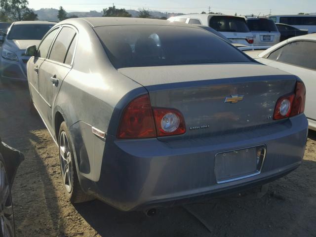 1G1ZH57B79F228939 - 2009 CHEVROLET MALIBU 1LT BLUE photo 3