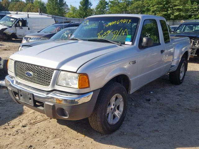 1FTZR45EX2TA03031 - 2002 FORD RANGER SUP GRAY photo 2