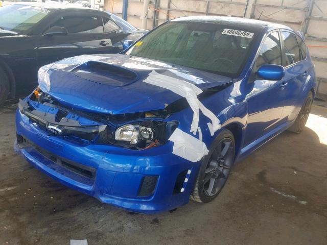 JF1GR7E61BG806410 - 2011 SUBARU IMPREZA WR BLUE photo 2