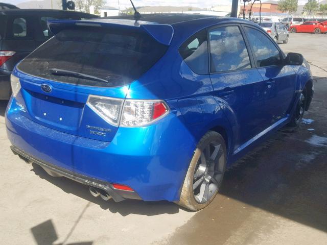 JF1GR7E61BG806410 - 2011 SUBARU IMPREZA WR BLUE photo 4