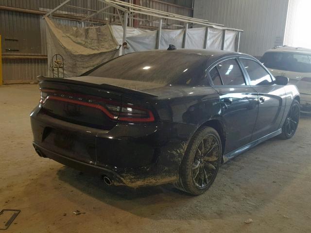 2C3CDXHG6JH210292 - 2018 DODGE CHARGER SX BLACK photo 4