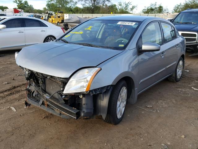 3N1AB6AP3AL646671 - 2010 NISSAN SENTRA 2.0 GRAY photo 2