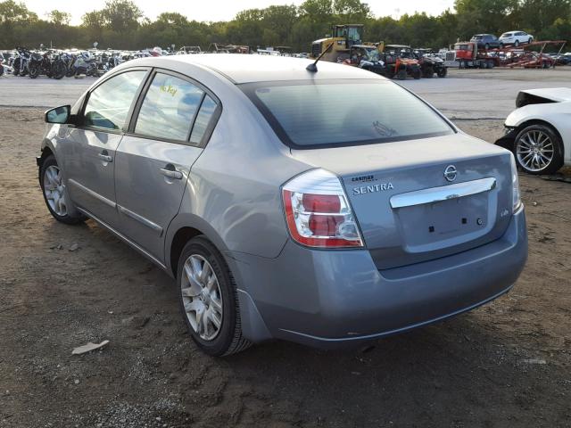 3N1AB6AP3AL646671 - 2010 NISSAN SENTRA 2.0 GRAY photo 3