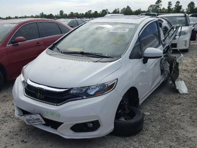 3HGGK5H83JM714981 - 2018 HONDA FIT EX WHITE photo 2