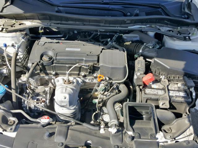 1HGCR2F81HA144207 - 2017 HONDA ACCORD EXL WHITE photo 7