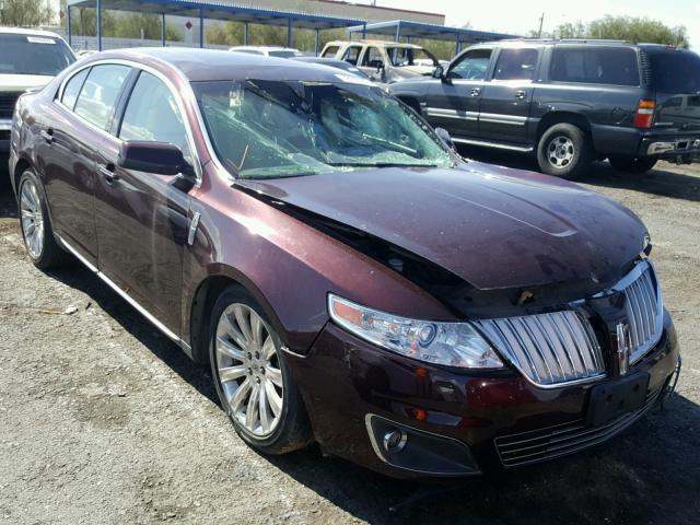 1LNHL9DR4BG609458 - 2011 LINCOLN MKS BURGUNDY photo 1