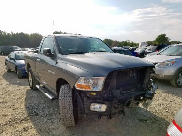 1D3HV16T89J529948 - 2009 DODGE RAM 1500 GRAY photo 1