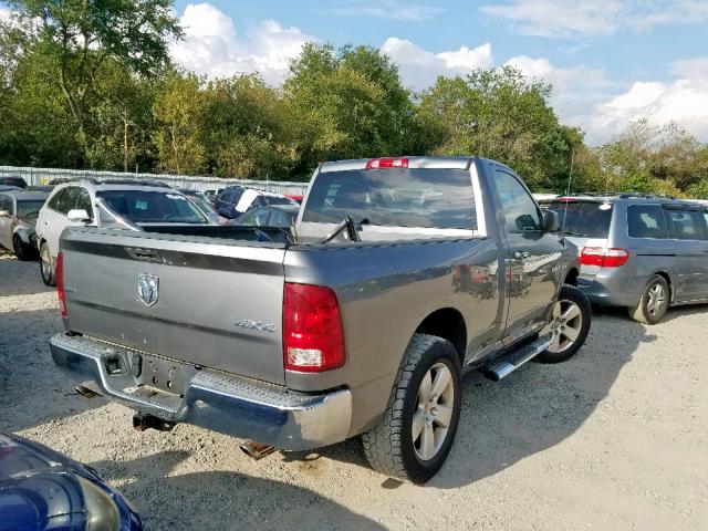 1D3HV16T89J529948 - 2009 DODGE RAM 1500 GRAY photo 4