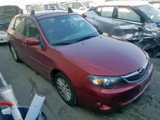 JF1GH6B6XAH814807 - 2010 SUBARU IMPREZA 2. RED photo 1