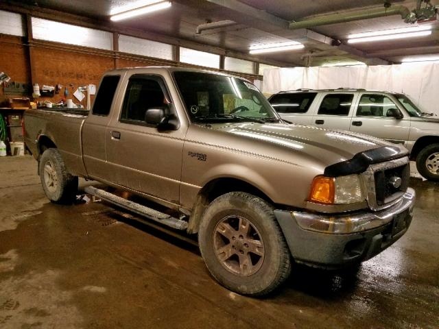 1FTZR15EX4PB39377 - 2004 FORD RANGER SUP GOLD photo 1