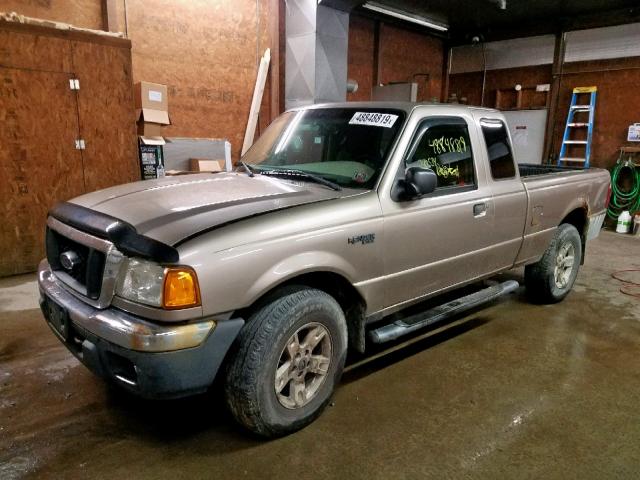 1FTZR15EX4PB39377 - 2004 FORD RANGER SUP GOLD photo 2