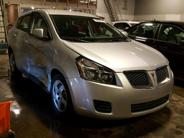 5Y2SP67839Z402056 - 2009 PONTIAC VIBE SILVER photo 1