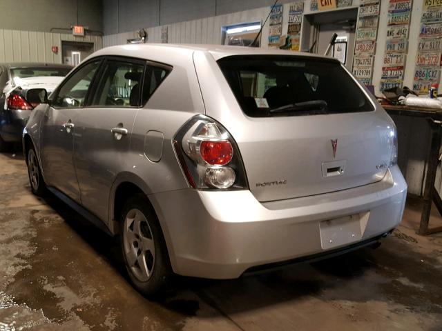 5Y2SP67839Z402056 - 2009 PONTIAC VIBE SILVER photo 3