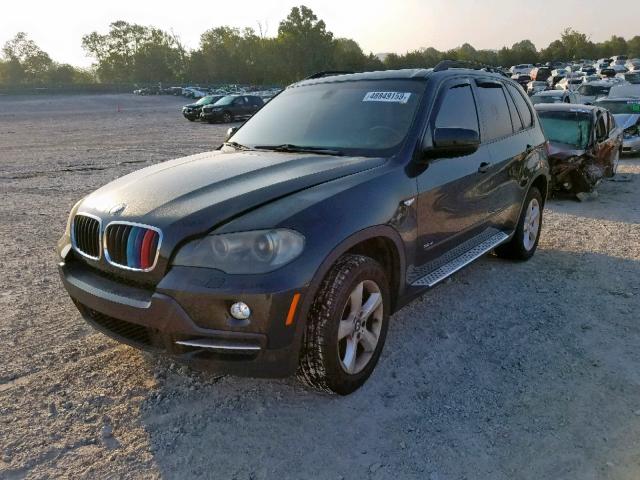 5UXFE43528L004246 - 2008 BMW X5 3.0I GREEN photo 2