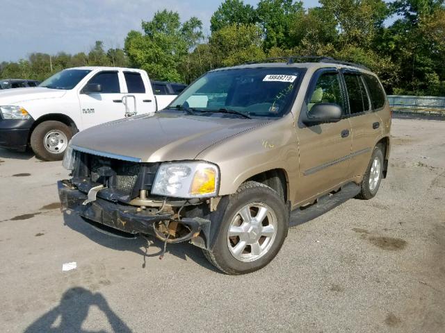 1GKDT13S172295950 - 2007 GMC ENVOY TAN photo 2