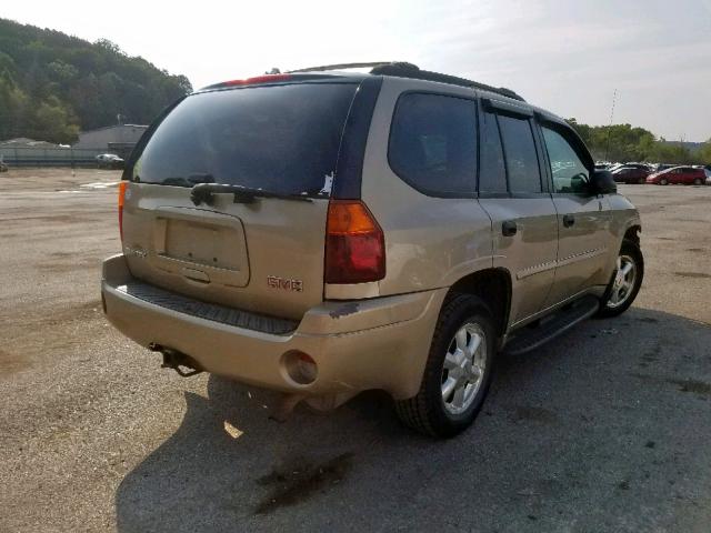 1GKDT13S172295950 - 2007 GMC ENVOY TAN photo 4