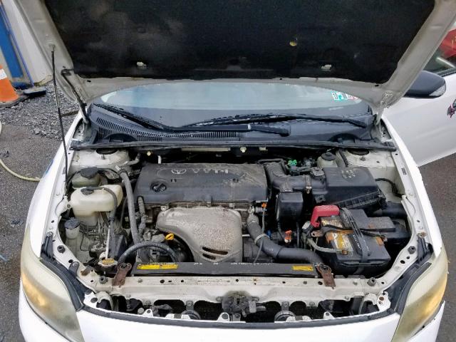 JTKDE177160110276 - 2006 TOYOTA SCION TC თეთრი ფოტო 7