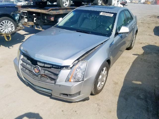 1G6DF577880142403 - 2008 CADILLAC CTS SILVER photo 2