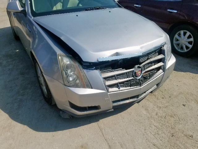 1G6DF577880142403 - 2008 CADILLAC CTS SILVER photo 9