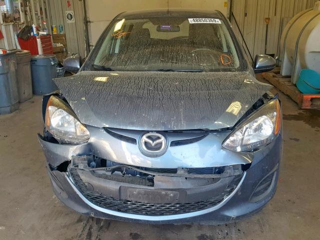 JM1DE1KZ1E0174140 - 2014 MAZDA MAZDA2 SPO BLUE photo 9