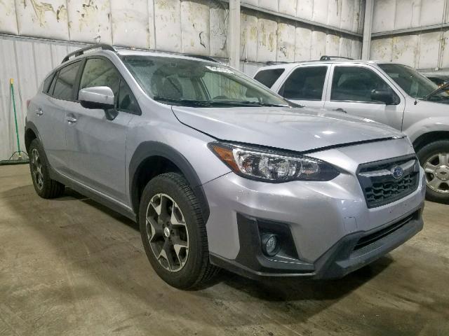 JF2GTADC6JH303496 - 2018 SUBARU CROSSTREK SILVER photo 1