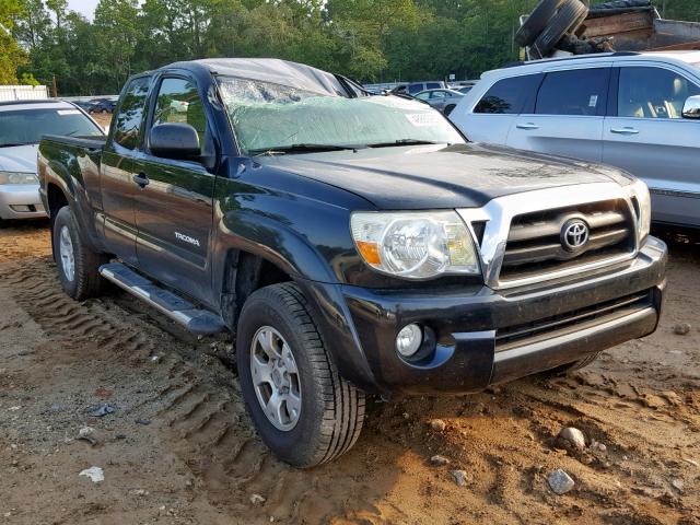 5TETU62N77Z443625 - 2007 TOYOTA TACOMA PRE BLACK photo 1