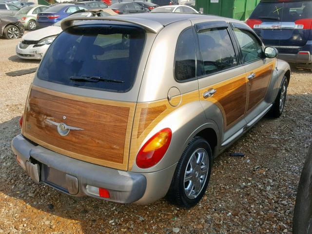 3C8FY68B22T339696 - 2002 CHRYSLER PT CRUISER GOLD photo 4