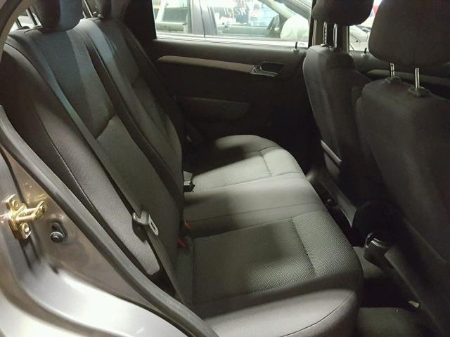KL1TD56607B051384 - 2007 CHEVROLET AVEO BASE Сұр фото 6