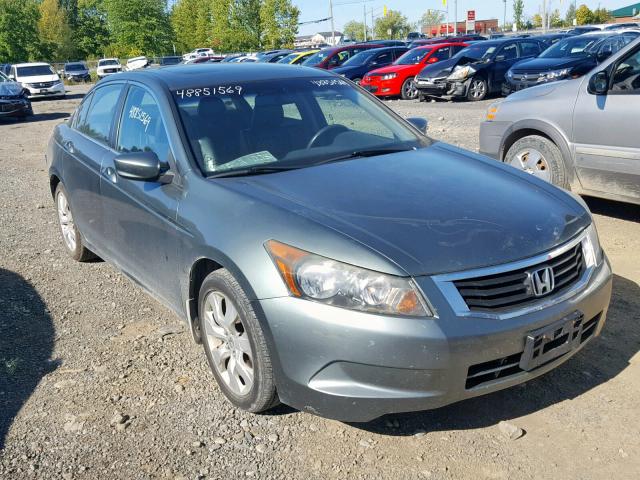 1HGCP268X8A809403 - 2008 HONDA ACCORD EXL GRAY photo 1