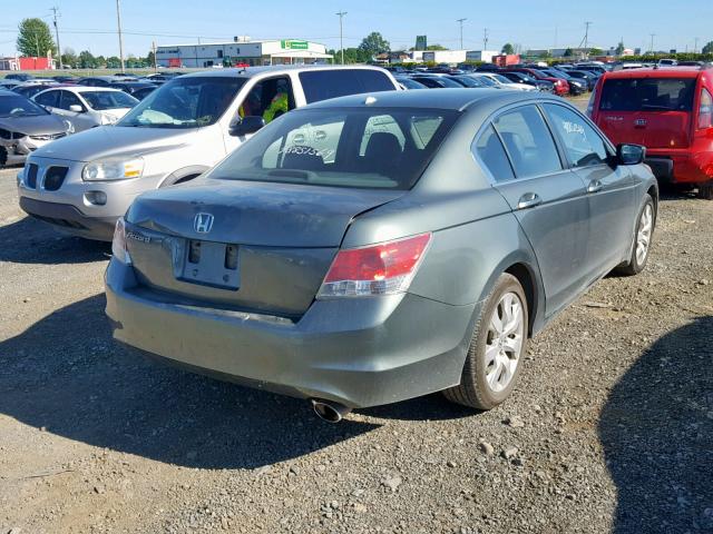 1HGCP268X8A809403 - 2008 HONDA ACCORD EXL GRAY photo 4