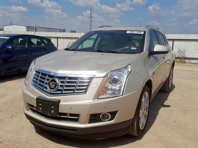 3GYFNDE38DS576255 - 2013 CADILLAC SRX PERFOR GOLD photo 2