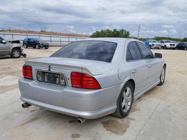 1LNHM87A32Y635301 - 2002 LINCOLN LS 银色 照片 4