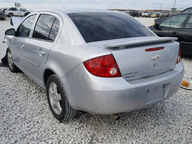 1G1AL55FX67763707 - 2006 CHEVROLET COBALT LT SILVER photo 3