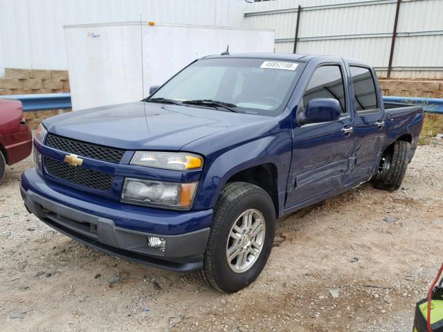 1GCHTCFE4B8107510 - 2011 CHEVROLET COLORADO L BLUE photo 2