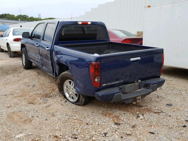1GCHTCFE4B8107510 - 2011 CHEVROLET COLORADO L BLUE photo 3