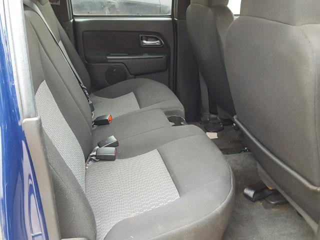 1GCHTCFE4B8107510 - 2011 CHEVROLET COLORADO L BLUE photo 6